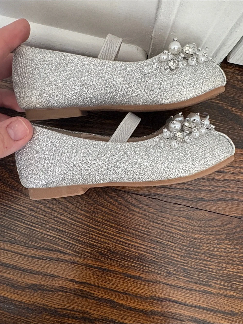 Dream Pairs Girls' Glitter Mary Jane size 6M
